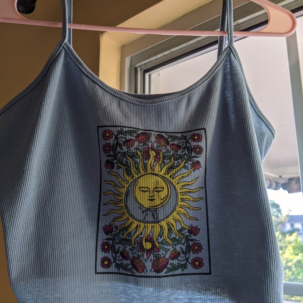 Graphic tank top